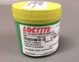 Loctite Henkel GC10 SAC 305 Type 4 Solder Paste, 500 G